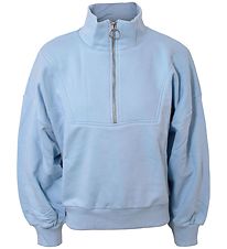 Hound Sweatshirt - Reißverschluss - Light Blue