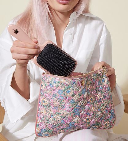 Fan Palm Toiletry Bag Bag - Clutch - Rosie Flower