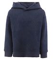 Sweat à Capuche Emporio Armani - Marine à Rayures av. Logos
