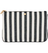 Fan Palm Toilettaske - Clutch - Cotton Stripe