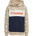 Hummel Hoodie - HmlLuke - Humus/Black Iris