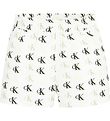 Shorts Calvin Klein - Monogramme - Blanc/Vert