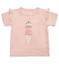 Petit by Sofie Schnoor T-shirt - Rose Blush w. Ice