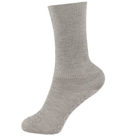GoBabyGo Socks - Non-Slip - 4Pack - Rose/Grey/Offwhite/Sand