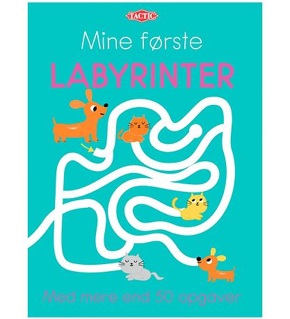 TACTIC Activity Book Book - Mine First Labyrinths - Danish