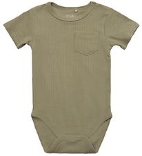 Petit by Sofie Schnoor Body k/æ - Rib - Dusty Green