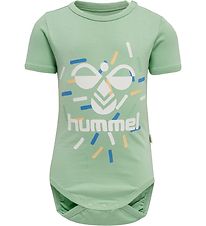 Hummel Bodysuit s/s - hmlLAKE - Grayed Jade