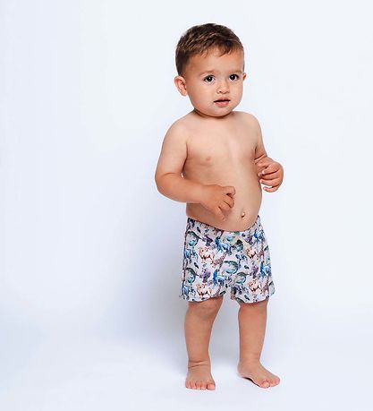 Hust and Claire Swim Shorts - Haki - UV50+ - Biscotti