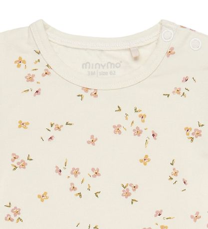 Minymo Body k/ä - Bambus - Verschleiert Rose Flower