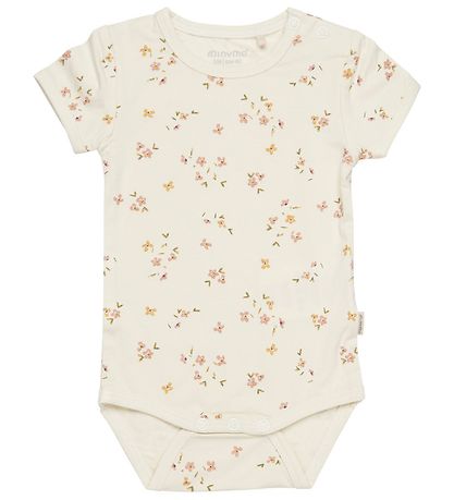 Minymo Body k/ä - Bambus - Verschleiert Rose Flower
