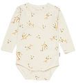 Minymo Bodysuit l/s - Bamboo - Bamboo