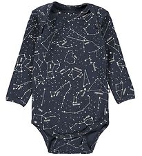 Molo Bodysuit l/s - Faros - Star Maps
