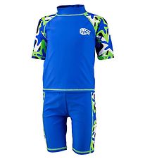 BECO Swimwear - Swim Top/Swim Trunks - UV50+ - Blue