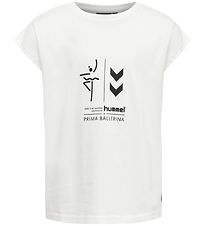 Hummel T-shirt - hmlPrima Bee - Marchmallow
