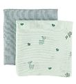 Done By Deer Fabric Muslin Cloths - 2-Pack - 120x120 cm - Lalee 
