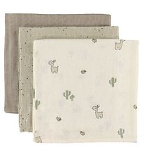 Done By Deer Fabric Diaper - 3-Pack - Muslin Cloths - 70x70 cm -