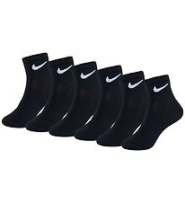 Nike Strumpor - Prestanda Basic Låg - 6-pack - Svart