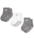 Nike Socken - Core Futura Gripper - 3er-Pack - Grau/Weiß