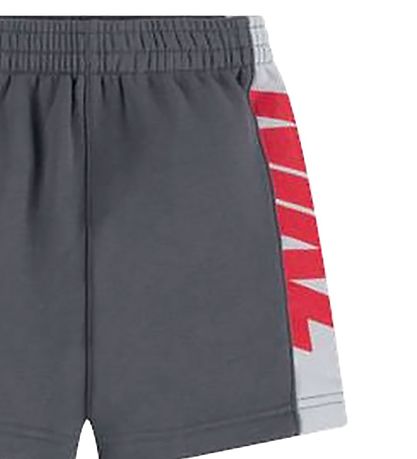 Nike Shortsset - T-shirt/Shorts - Amplify - Smoke Grey