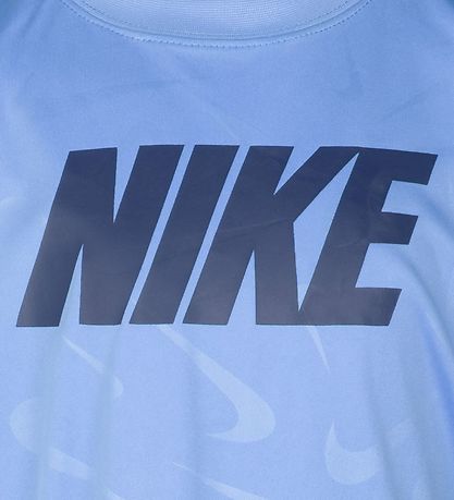 Nike Stuttermabolur - Dri-Fit - Háskólinn Blue