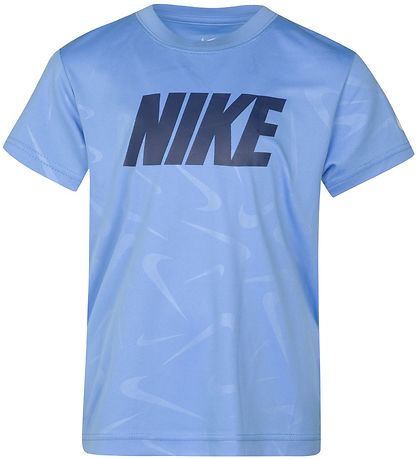 Nike Stuttermabolur - Dri-Fit - Háskólinn Blue