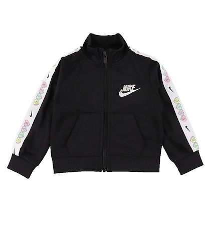 Nike Tracksuit - Cardigan/Trousers - Taping - Black