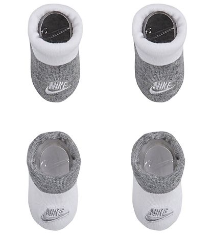 Nike Sokker - Futura - 2-pack - Dark Grey Heather