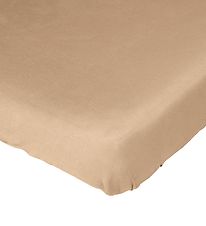 Nørgaard Madsens Bed Sheet - Jersey - 60x120 - Light Brown