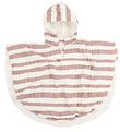 Done By Deer Towel Poncho - 68x50 cm - Stripes Powder