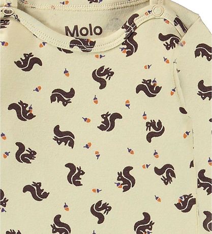 Molo Bodysuit l/s - Foss - Mini Squirrel