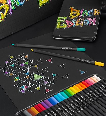 Faber-Castell Colouring Pencils - Triangular - 12 pcs - Multi