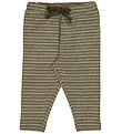 Wheat Trousers - Manfred - Heather Green Stripe
