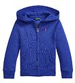 Polo Ralph Lauren Cardigan - Classic - Graphic Royal Blue