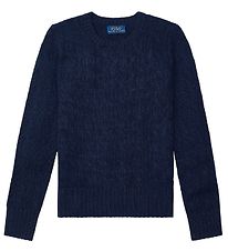 Polo Ralph Lauren Tröja - Kashmir - Höst I - Fransk Marinblå