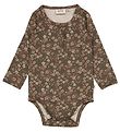 Wheat Bodysuit l/s - Liv - Dry Pine Flowers
