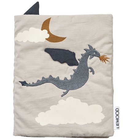 Liewood Stoffbuch - Drako - Kleiner Drache/Dark Sandy Mix