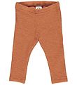 Müsli Byxor - Crepe Frill - Amber m. Volanger