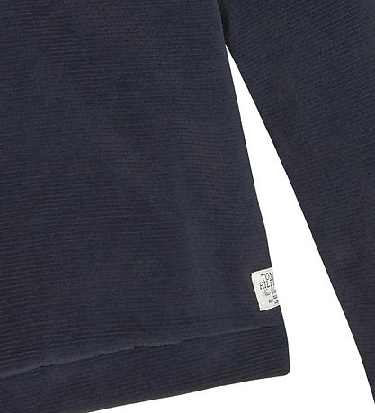 Tommy Hilfiger Velours Pullover - Rib - Desert Wolke