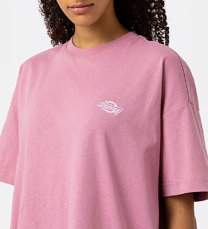 Dickies Stuttermabolur - Summerdale - Foxglove