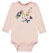 Molo Bodysuit l/s - Foss - Berry Bouquet