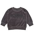 Petit by Sofie Schnoor Sweatshirt - Velvet - Dark Grey Melange