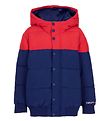 Emporio Armani Puffer Jacket - Blue/Red