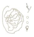 Collier av. Lettre Me&My BOX - Y - Plaqué argent