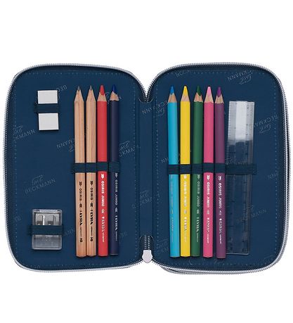 Beckmann Pencil Case w. Contents - Space Mission