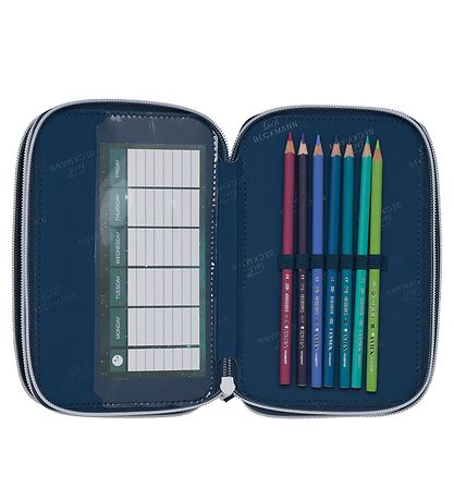 Beckmann Pencil Case w. Contents - Space Mission