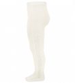 Condor Tights - Cream w. Pointelle