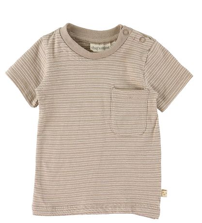 That's Mine T-Shirt - 2er-Pack - Tino - Streifen/Brown