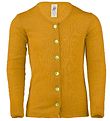 Engel Cardigan - Wol/Zijde - Safraan
