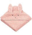 Liewood Baby towel - 70x70 cm - Albert - Rabbit Rose