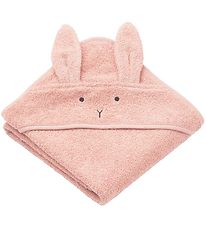 Liewood Babyhåndklæde - 70x70 cm - Albert - Rabbit Rose